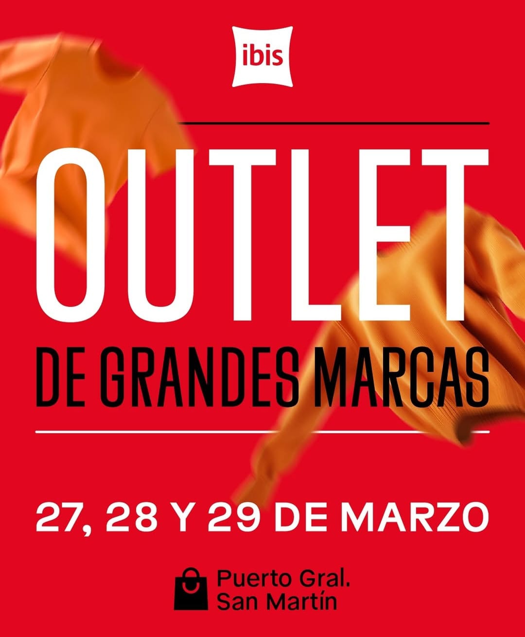 Llega el OULET de grandes marcas a la ciudad de Puerto General San Martin